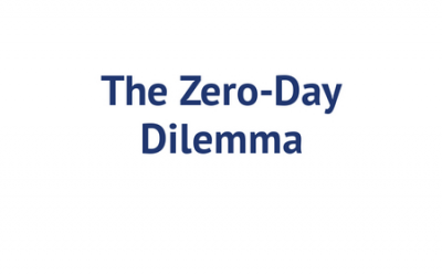 The Zero-Day Dilemma