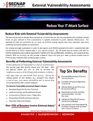 SECNAP External-Vulnerability-Assessment